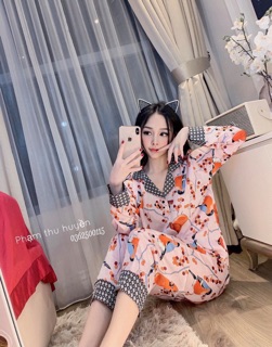 Bán sỉ bộ lụa pijama sang choảnh