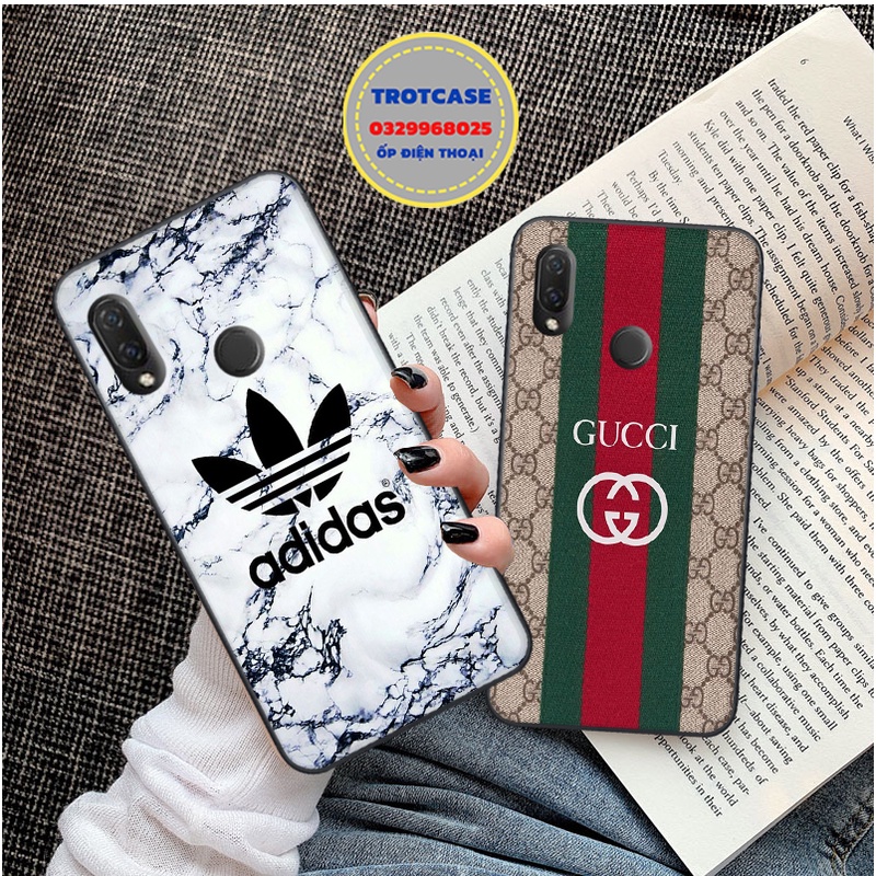 Ốp lưng điện thoại Huawei Nova 2i - Nova 3i - Nova 3e - in hình họa tiết Gucccii và Addidasss siêu đẹp