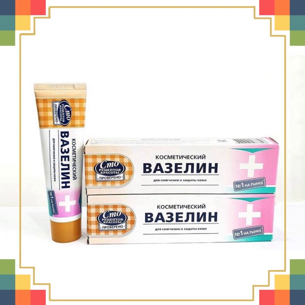 Dưỡng Vaseline Nga ✅FREESHIP ✅Dưỡng Mềm Môi-Dưỡng Ẩm Chính Hãng Vỏ Mềm /scosmetic68