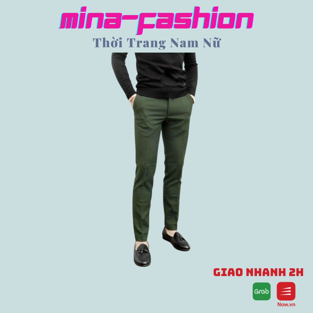 🌟HCM🌟🌺FREESHIP 99K🌺️ >--->Hot Hot Sales Tụt Quần Âu Màu Đen Dài Nam QTANA13<---< Mina-Fashion ⚡⚡⚡⚡⚡