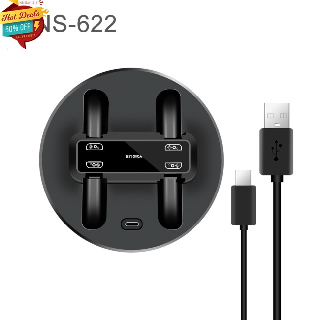 Bộ sạc đa chức năng cho tay cầm chơi game Nintendo Switch Joy-con