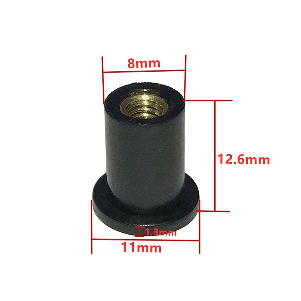 MUVAKO Set 12 Đai Ốc M4 Chuyên Dụng Cho Thuyền Kayak