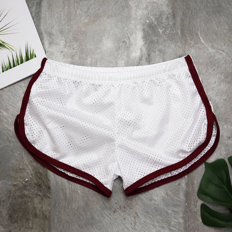Quần đùi nam, quần ngủ thun lưới gợi cảm