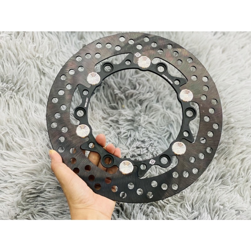 Đĩa TQ6 CNC phe gài inox 304 cho EXCITER150/155 và WINNER/WinnerX . DoChoiXeMay