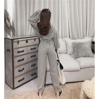 SET THỂ THAO ULZZANG(C.SẴN ĐEN)