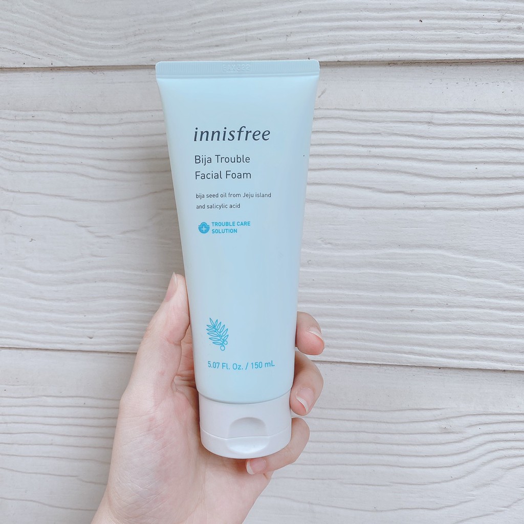 Sữa rửa mặt dành cho da mụn Innisfree Bija Trouble Facial Foam