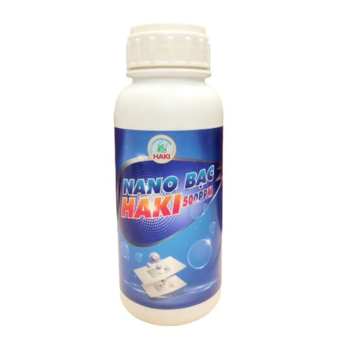 Nano bạc HAKI - chế phẩm sinh học dùng cho nuôi cá cảnh thủy sản - Làm trong nước sạch bệnh - Có sẵn hàng