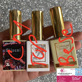 Base Top Cứng Móng Chinami Nail (Lẻ 1 Chai )