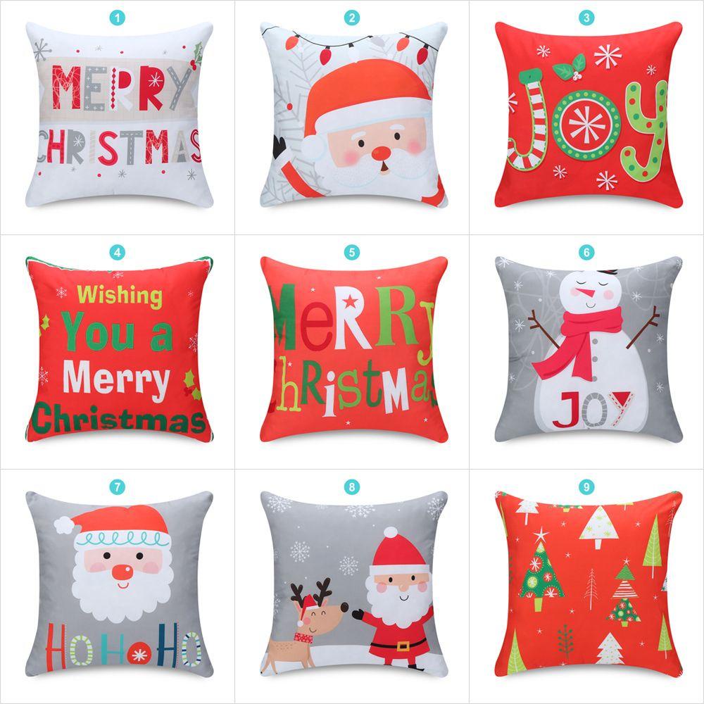 Vỏ Gối Trang Trí Giáng Sinh 2021