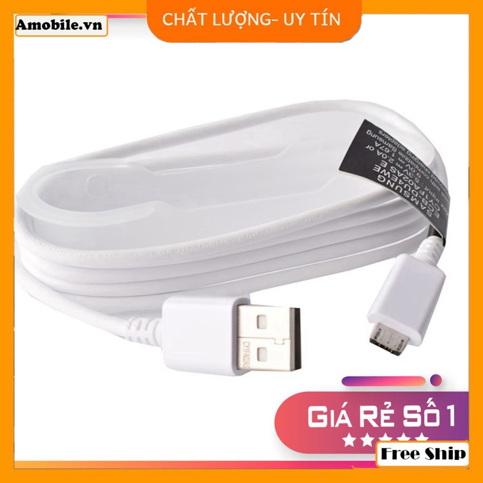 Cáp Sạc Nhanh Fast Charge Samsung Galaxy S5 S6 S7 S7 Edge/ Dây sạc samsung 1m2 cổng micro/ Dây cap sạc samsung s7/s7e