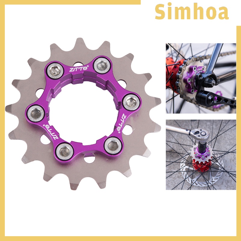 [SIMHOA] MTB Single 1 Speed Cassette Cog Fixed Gear Conversion Kit for 10/11s Hub