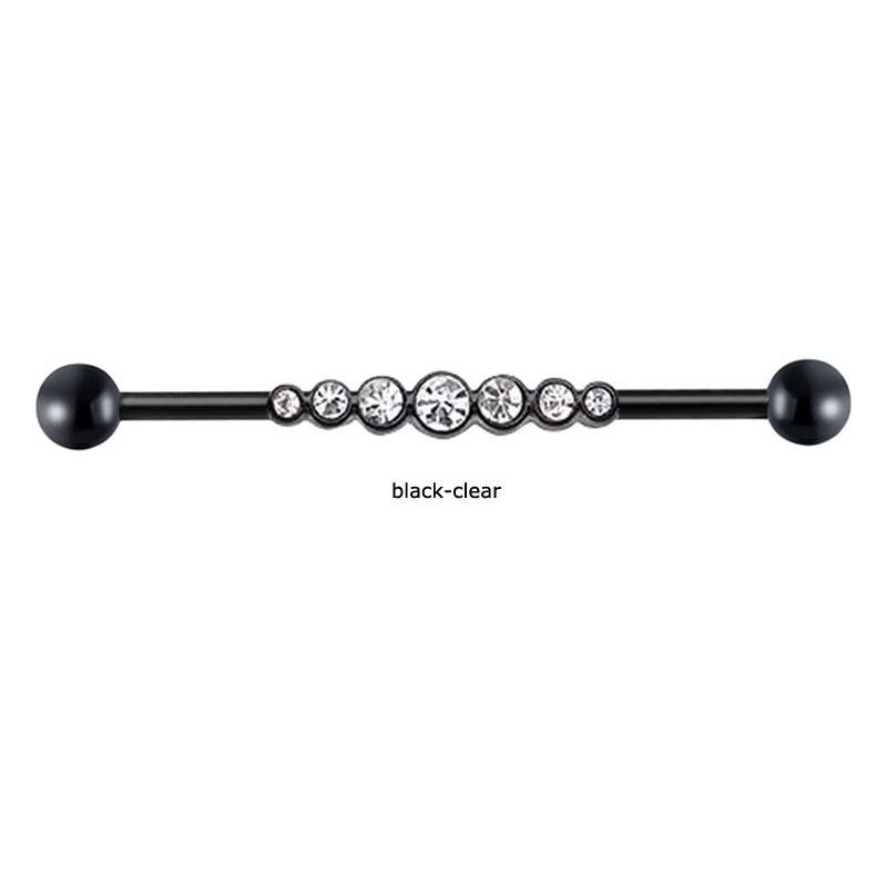 1 Khuyên Tai Công Nghiệp 14G Bằng Thép Không Gỉ