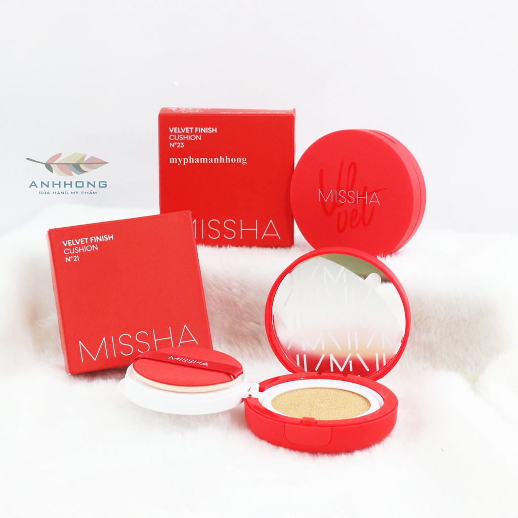 Phấn Nước Missha Velvet Finish Cushion SPF50+ PA+++