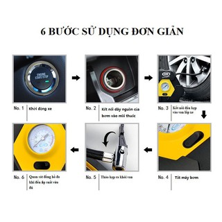Bơm lốp điện tử CZK-3603/3603S