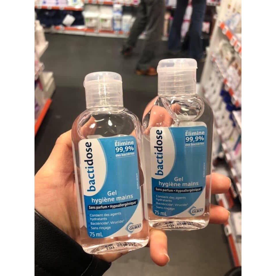 Gel rửa tay khô Bactidose 75 ml | BigBuy360 - bigbuy360.vn