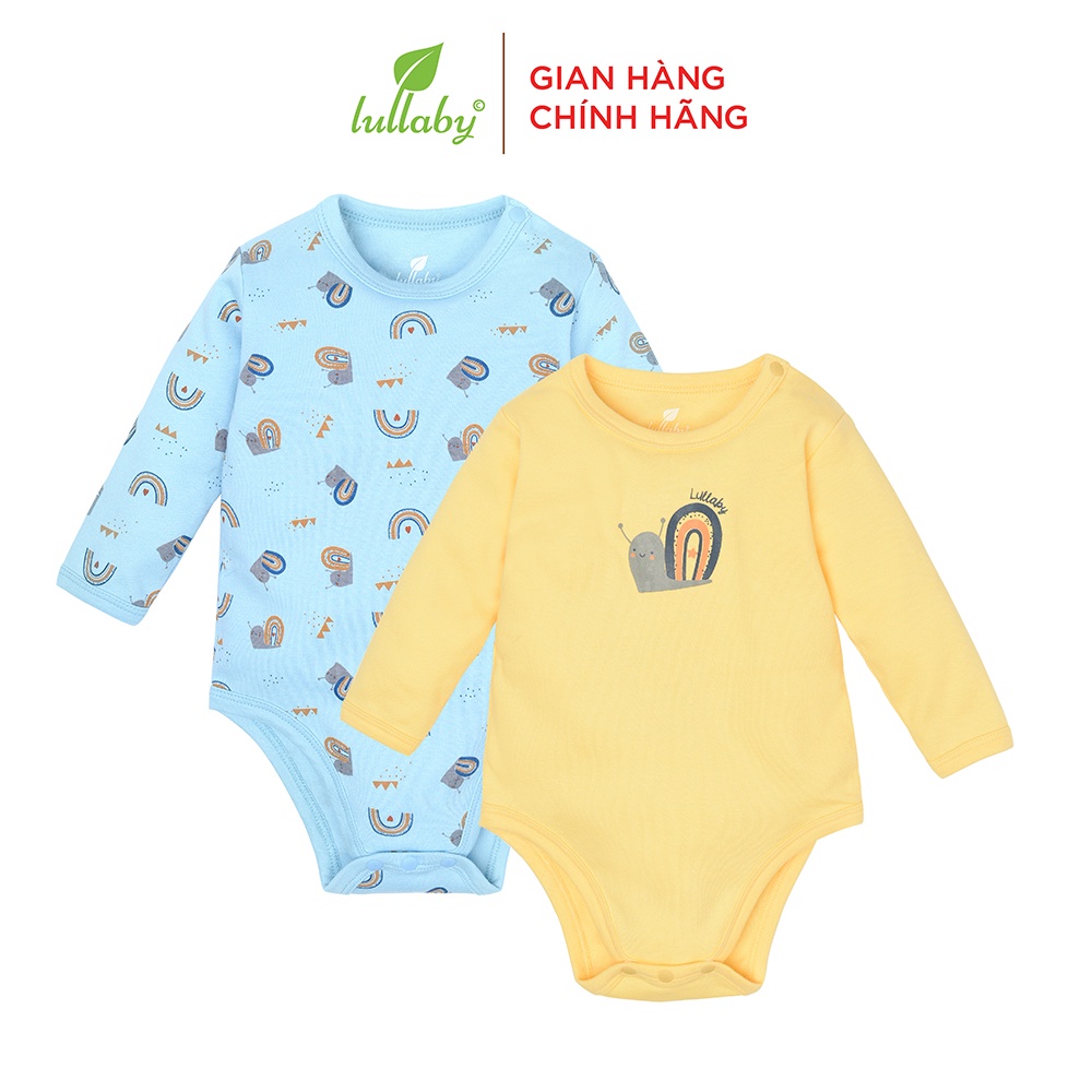 LULLABY Body bé trai dài tay NH676P