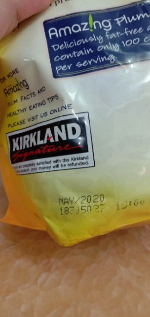 Quả Mận Sấy Khô Kirkland Sunsweet 1.59kg