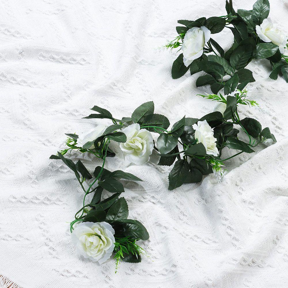 KUNHEV Dây Hoa Hồng Lụa Nhiều Màu Treo Trang Trí Tiệc Cưới / Sân Vườn