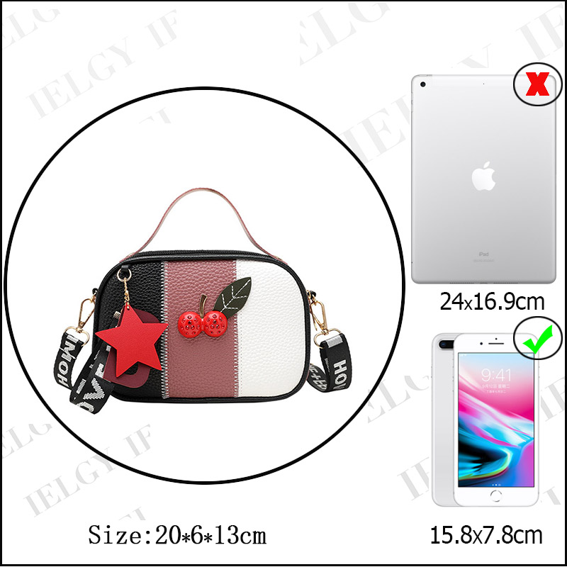 Túi đeo chéo/ xách tay IELGY thời trang Hàn Quốc dành cho nữ