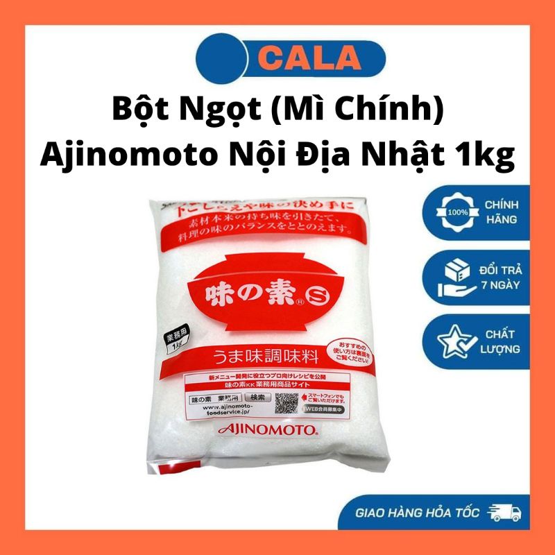 Bột Ngọt (Mì Chính) Ajinomoto Nội Địa Nhật 1kg