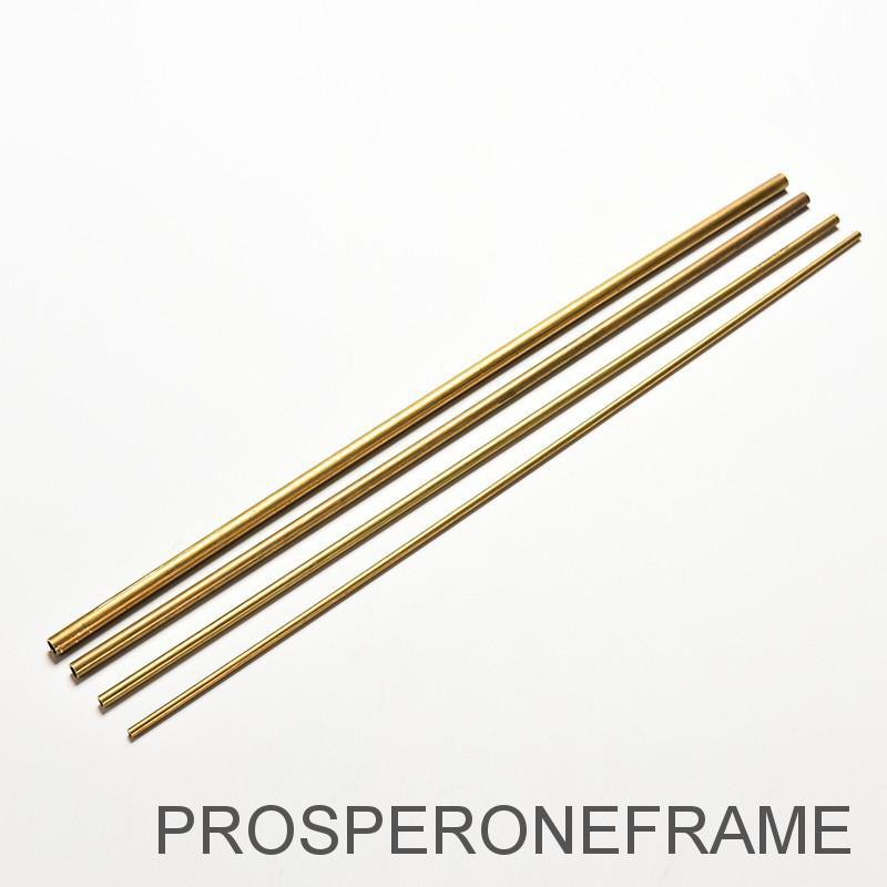 (chuyên Nghiệp) Ống Đồng Thau Đường Kính Trong 2mm 3mm 4mm 5mm Dài 300mm 0.5mm