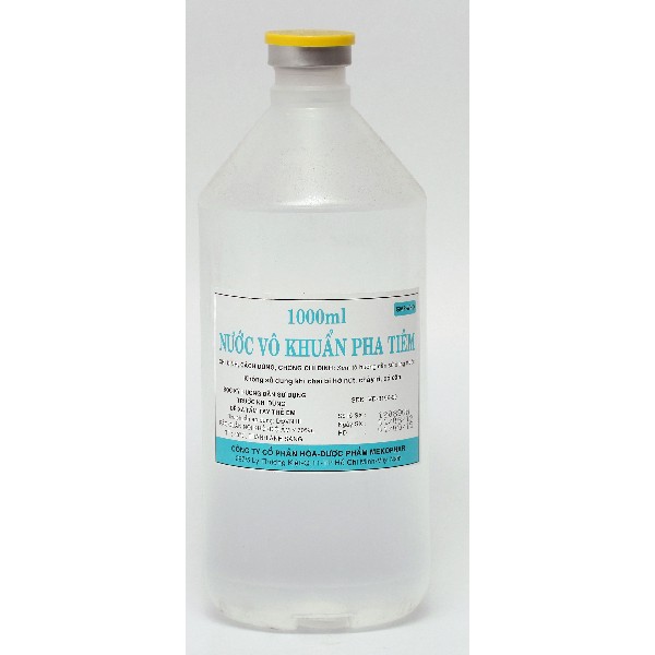 NƯỚC CẤT PHA TIÊM CHAI 500ML