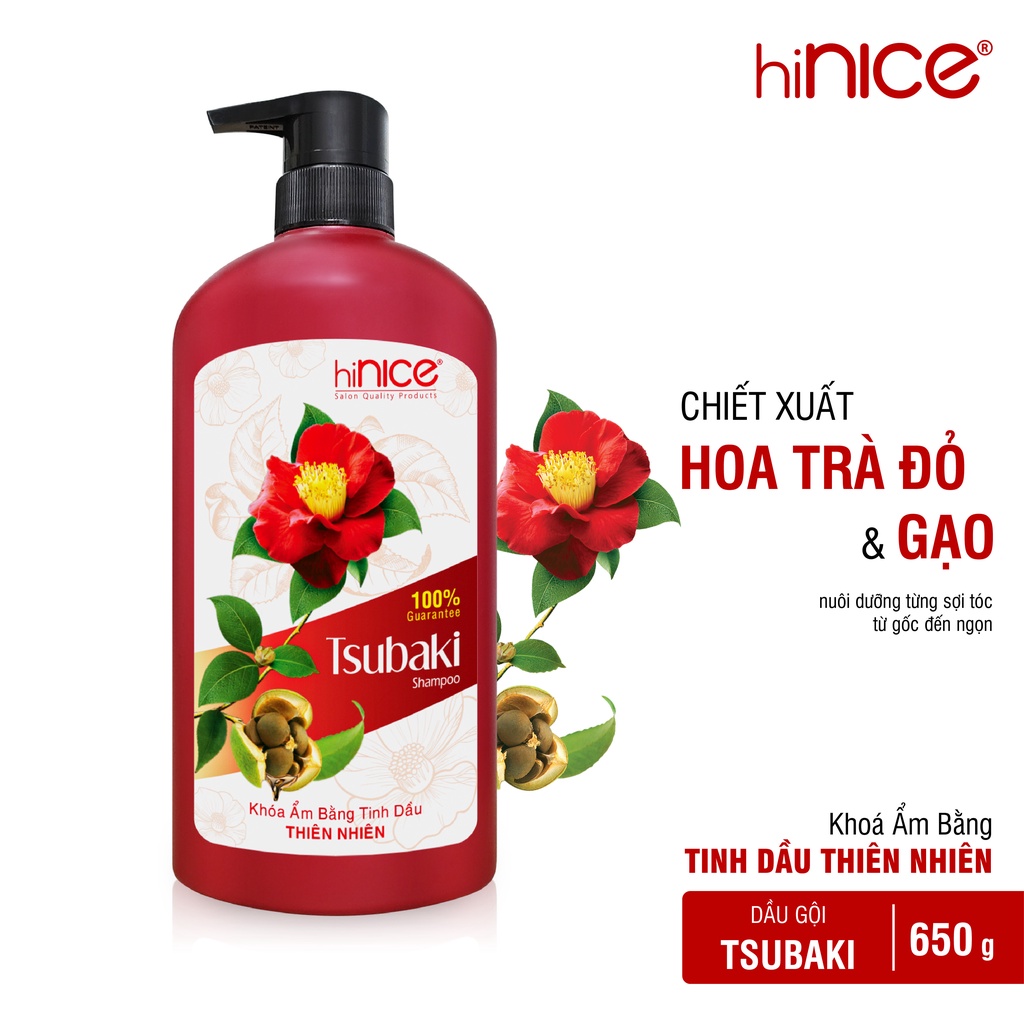 DẦU GỘI hiNICE TSUBAKI 650g
