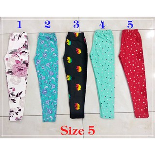 Quần legging dài size đại cho bé gái.
