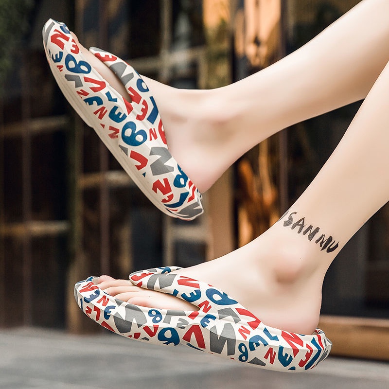 Dép Xỏ Ngón Đi Biển Chống Trượt Thoáng Khí Thời Trang Cho Nam Nữ