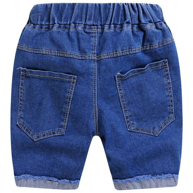 Quần Short Jeans Denim Cho Bé Từ 2-8 Tuổi