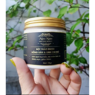 BỘT RỬA MẶT NGỌC NGÂN ( BỘT THẢO DƯỢC HỒNG SÂM)