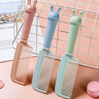 Lược Chải Tóc Hình Thỏ Siêu Dễ Thương L037