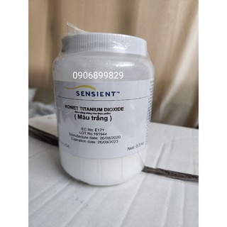 Chất tạo màu trắng dùng trong thực phẩm Titanium Dioxide