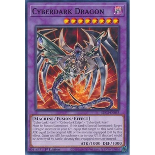 Thẻ bài Yugioh - TCG - Cyberdark Dragon / SDCS-EN045'