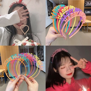 Cài Tóc Họa Tiết Chữ Happy Birthday Tinh Tế