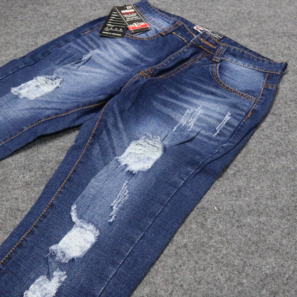 ⚡️ Quần Jeans Nam Thời Trang Phong Cách TLS131 - Có Video Quay Thật