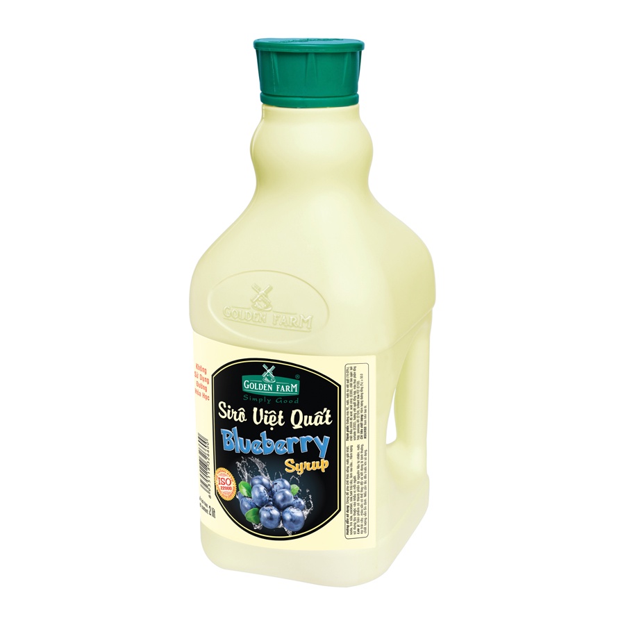 Siro Golden Farm Chai nhựa 2L