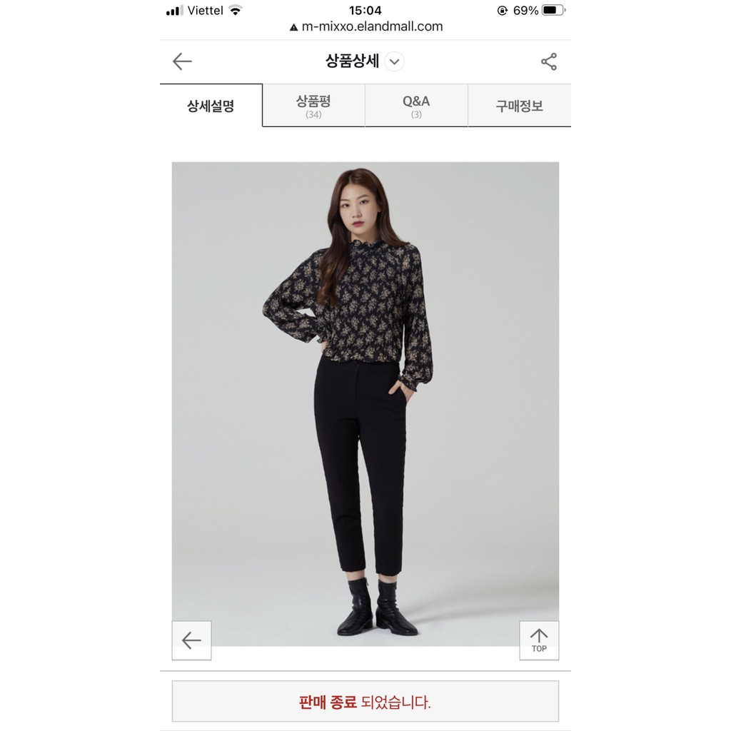 Quần tây Mixxo 2 màu Kami