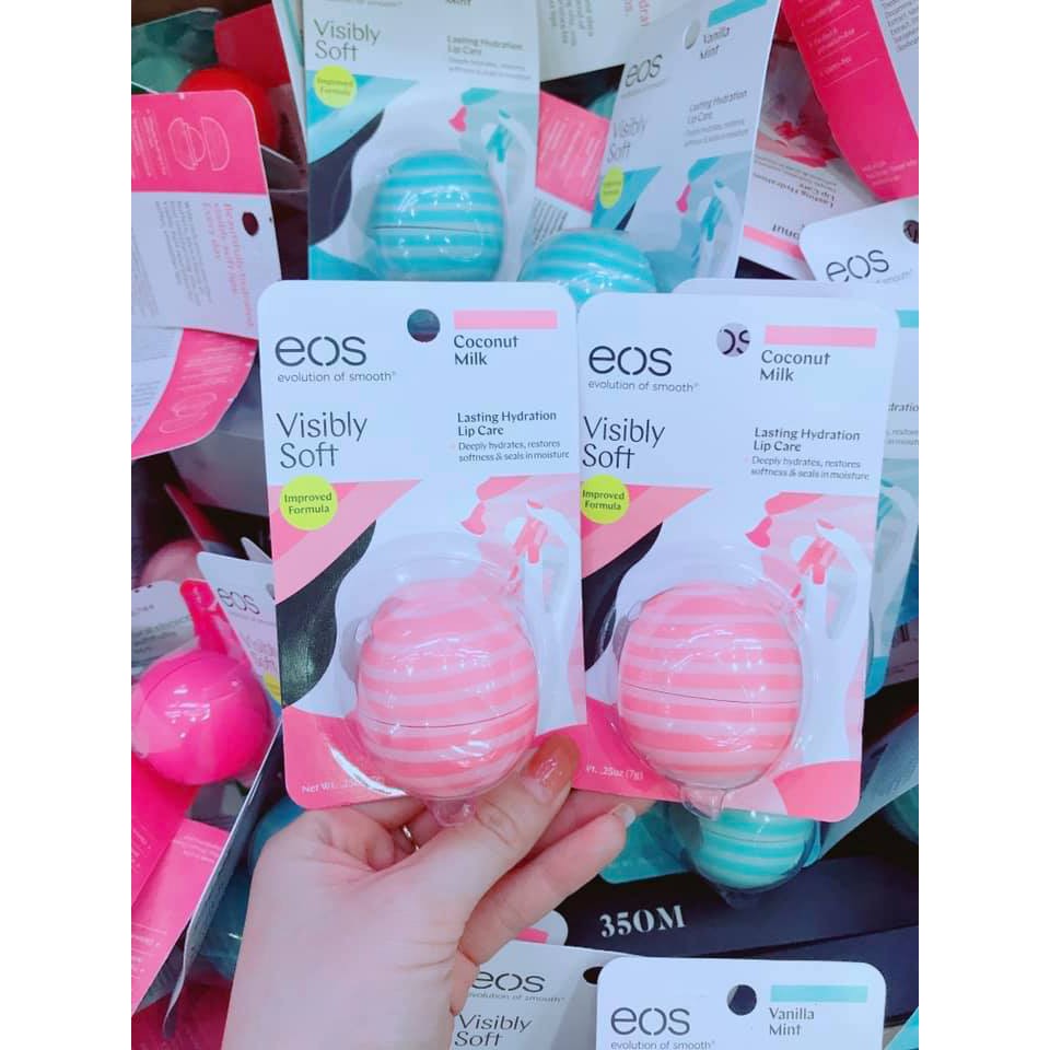 Son Trứng Dưỡng Môi EOS Lip Balm