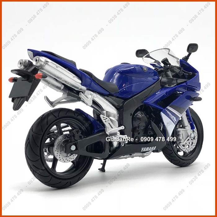 XE MÔ HÌNH TỈ LÊ 1:12 -  YAMAHA YZF R1 - 2008 - NEWRAY - 8734.1