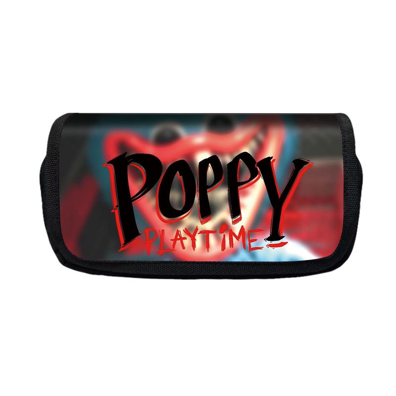Túi đựng bút sức chứa lớn in hình Poppy Playtime đáng yêu cá tính cho học sinh