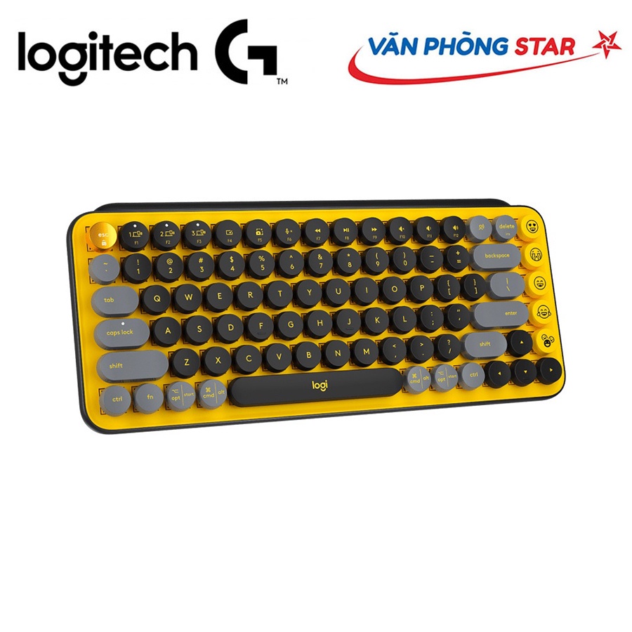 Bàn phím không dây bluetooth Logitech Pop Key tại vanphongstar. Chính hãng bảo hành 12 tháng