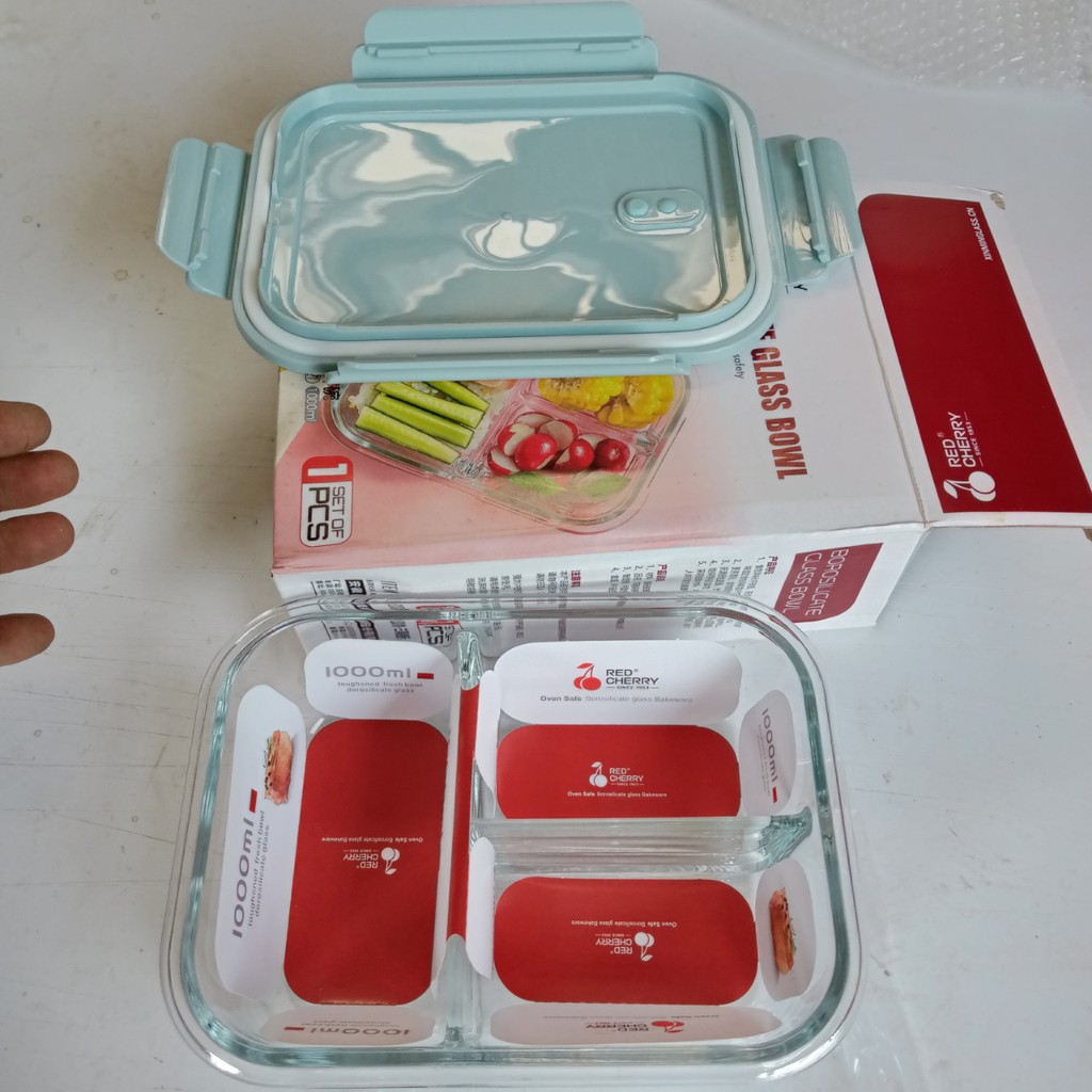 Hộp Cơm Thủy Tinh Cao Cấp RED CHERRY ,Đa Dạng Màu Và  Kích Thước | BigBuy360 - bigbuy360.vn