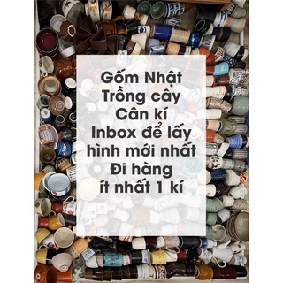 Gốm Nhật Trồng cây