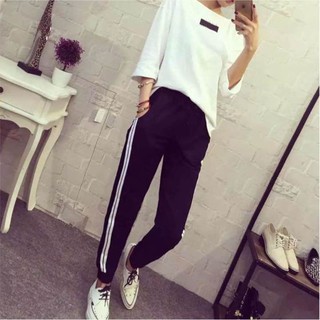 FREESHIP - QUẦN JOGGER 2 SỌC BO ỐNG