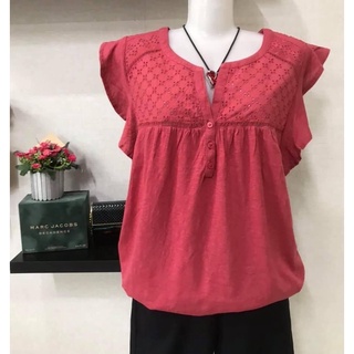 👚 áo thun karen scott 👚 đô vai ren