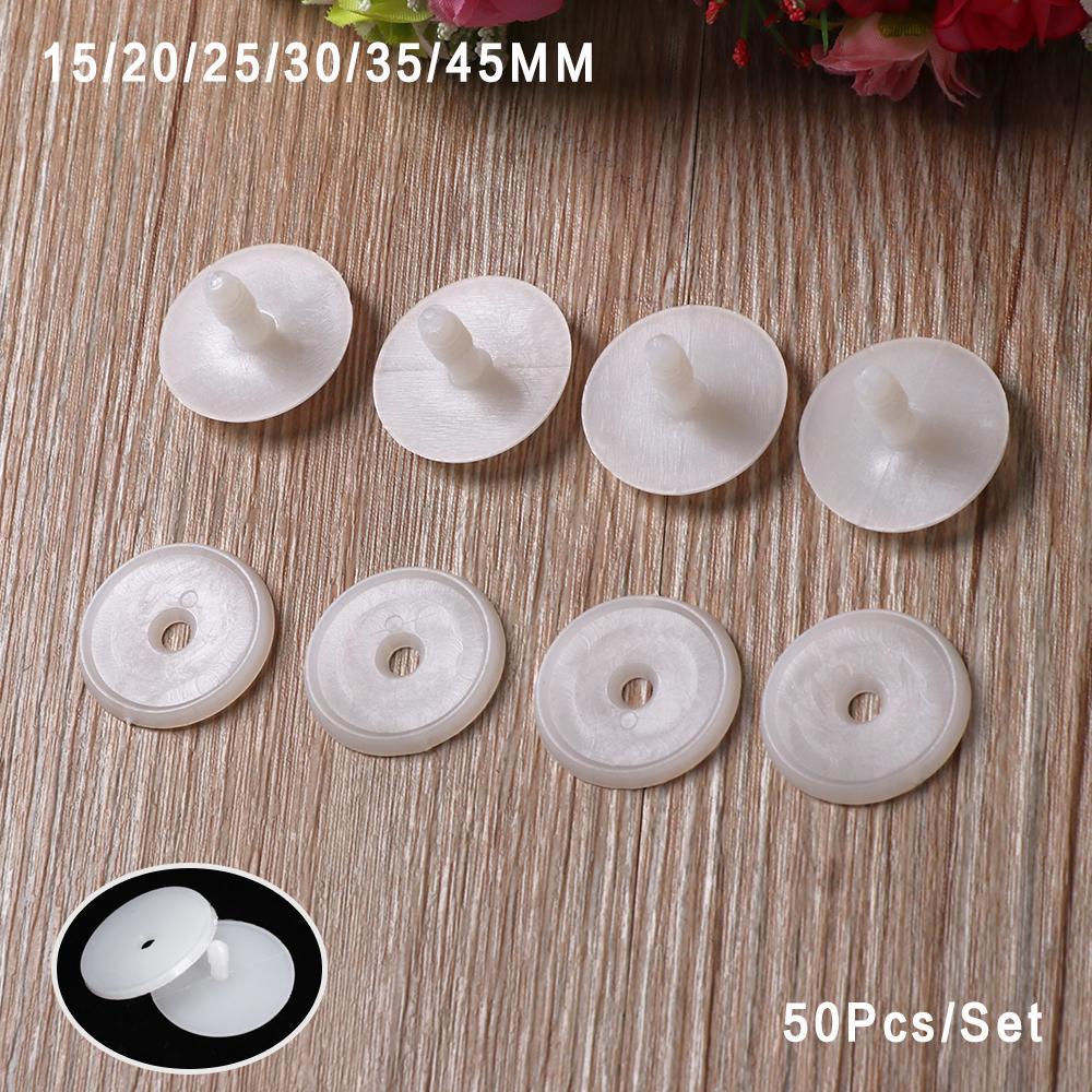 SUSANS Vòng Đệm Nhựa 15 / 20 / 25 / 30 / 35 / 45mm Cho Búp Bê