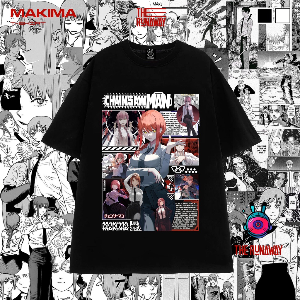 Áo phông Chainsaw man: Makima Maximum 100% cotton cho Nam / Nữ by The Runaway