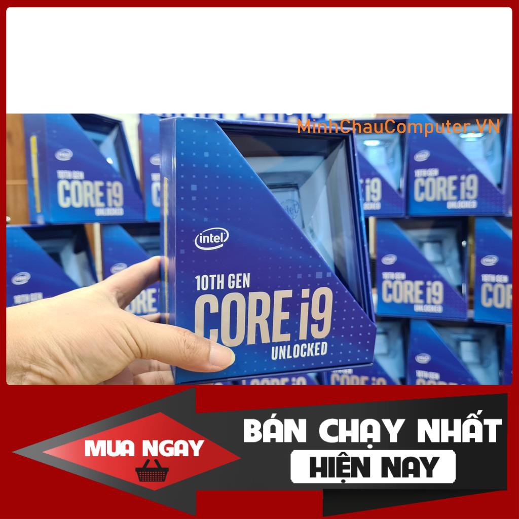 CPU Intel Core i9 10900K (3.7GHz turbo up to 5.3GHz, 10 nhân 20 luồng, 20MB Cache, 125W) - Box hãng | BigBuy360 - bigbuy360.vn
