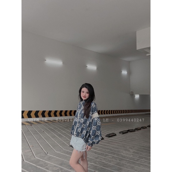 Khoác gc dáng thụng bom